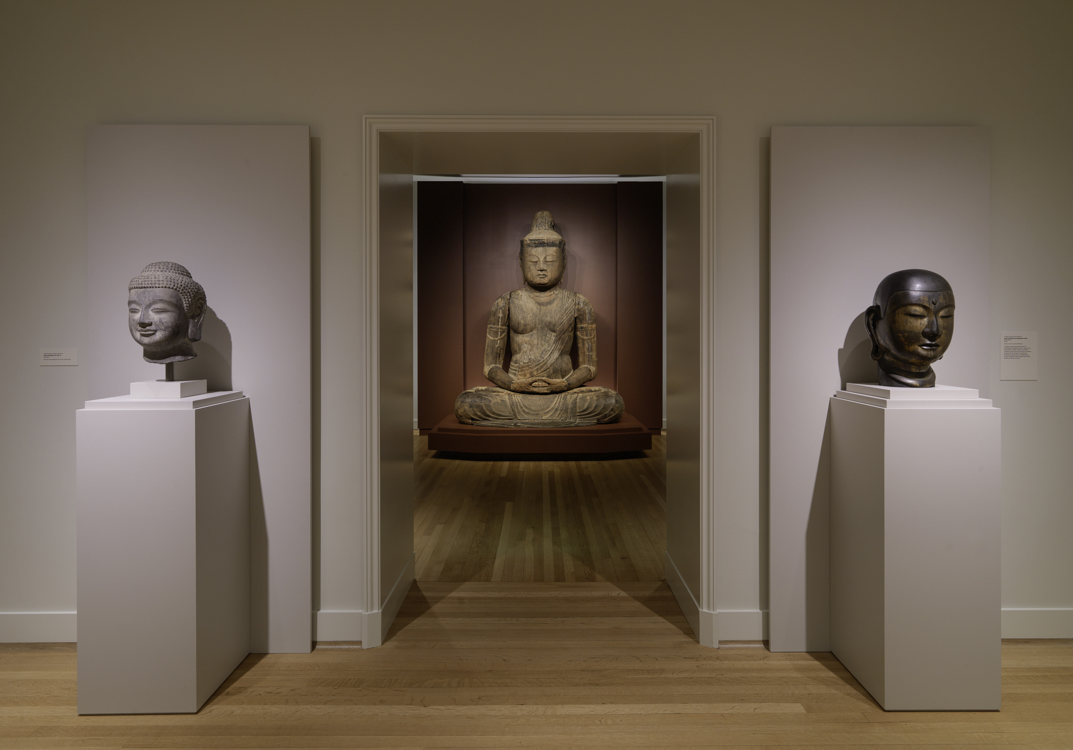 Buddha on 6th Floor at RISD Museum