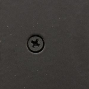 #4 screw on powdercoated black frame