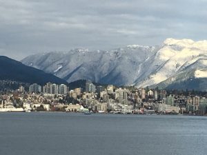 Sun and Snow in Vancouver BC for the ARCS conference